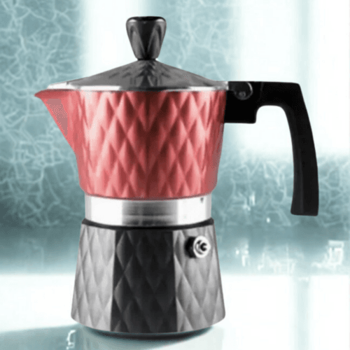 Cafetera Italiana Bicolor 3 Tazas - 150ml