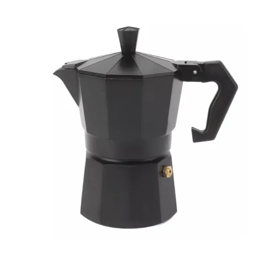 Cafetera Italiana Negra 3 Tazas - 150ml