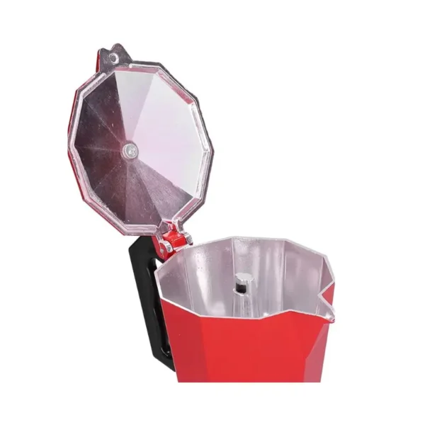 Cafetera Italiana Roja 6 Tazas - 300ml