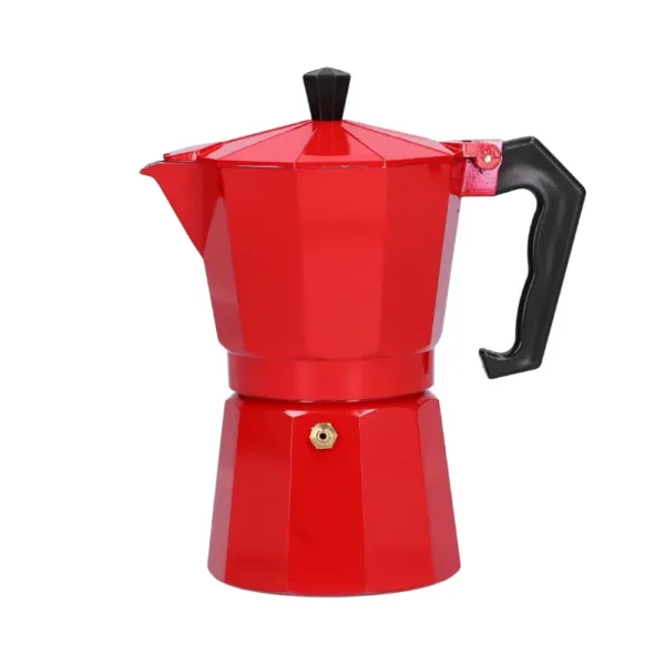 Cafetera Italiana Roja 6 Tazas - 300ml